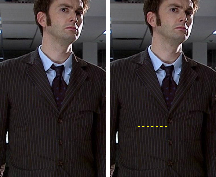 10th Doctor brown suit darts