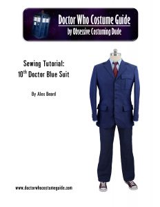 10th Doctor blue suit - sewing tutorial (Obsessive Costuming Dude)