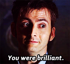 10th Doctor you were brilliant GIF