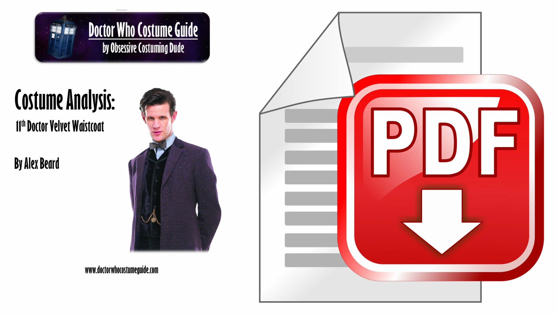 11th Doctor velvet waistcoat costume analysis - Doctor Who Costume Guide