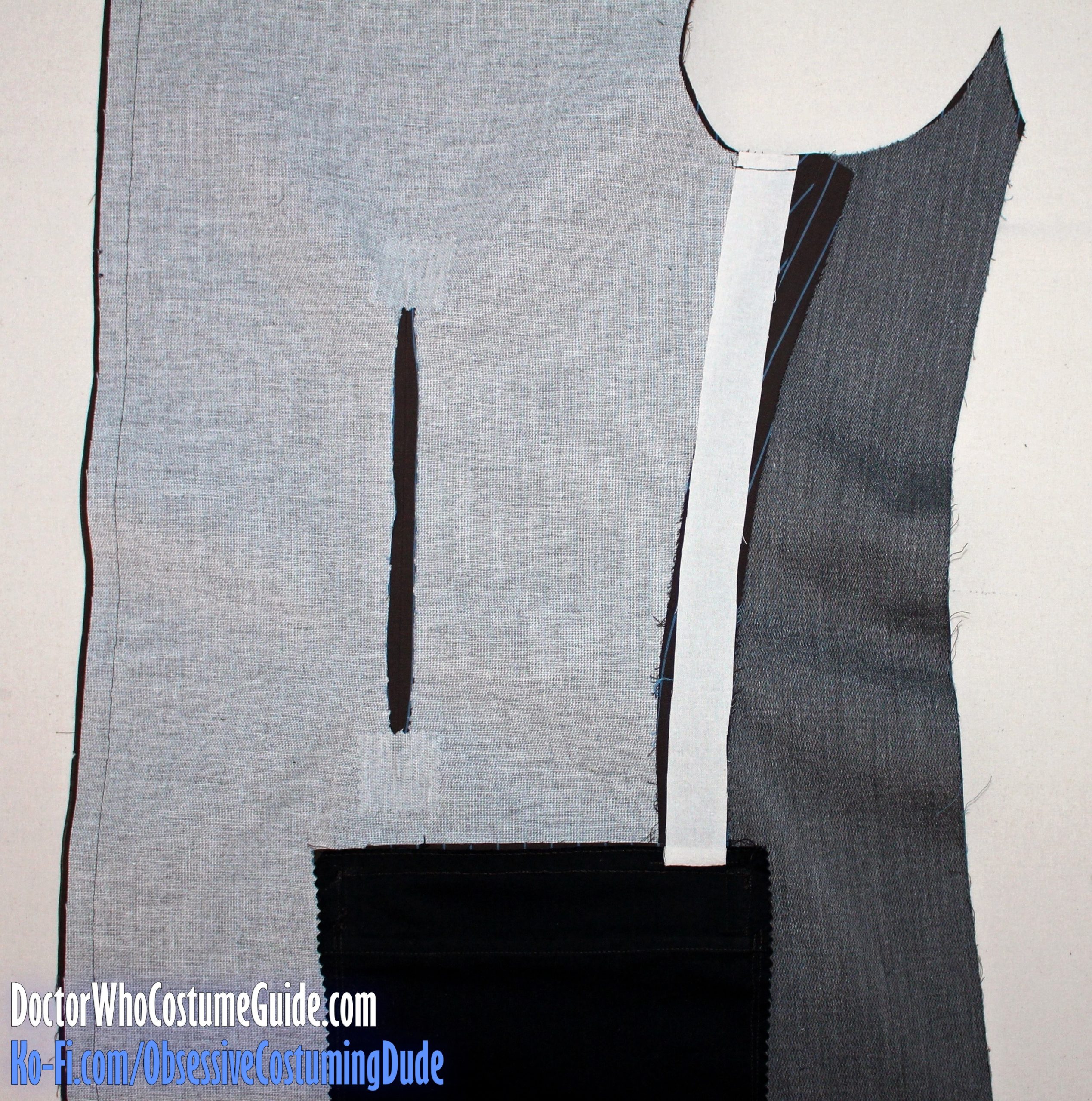 10th Doctor brown suit sewing tutorial