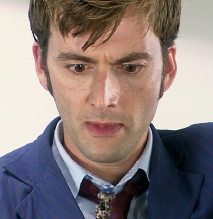 10th Doctor blue suit tie