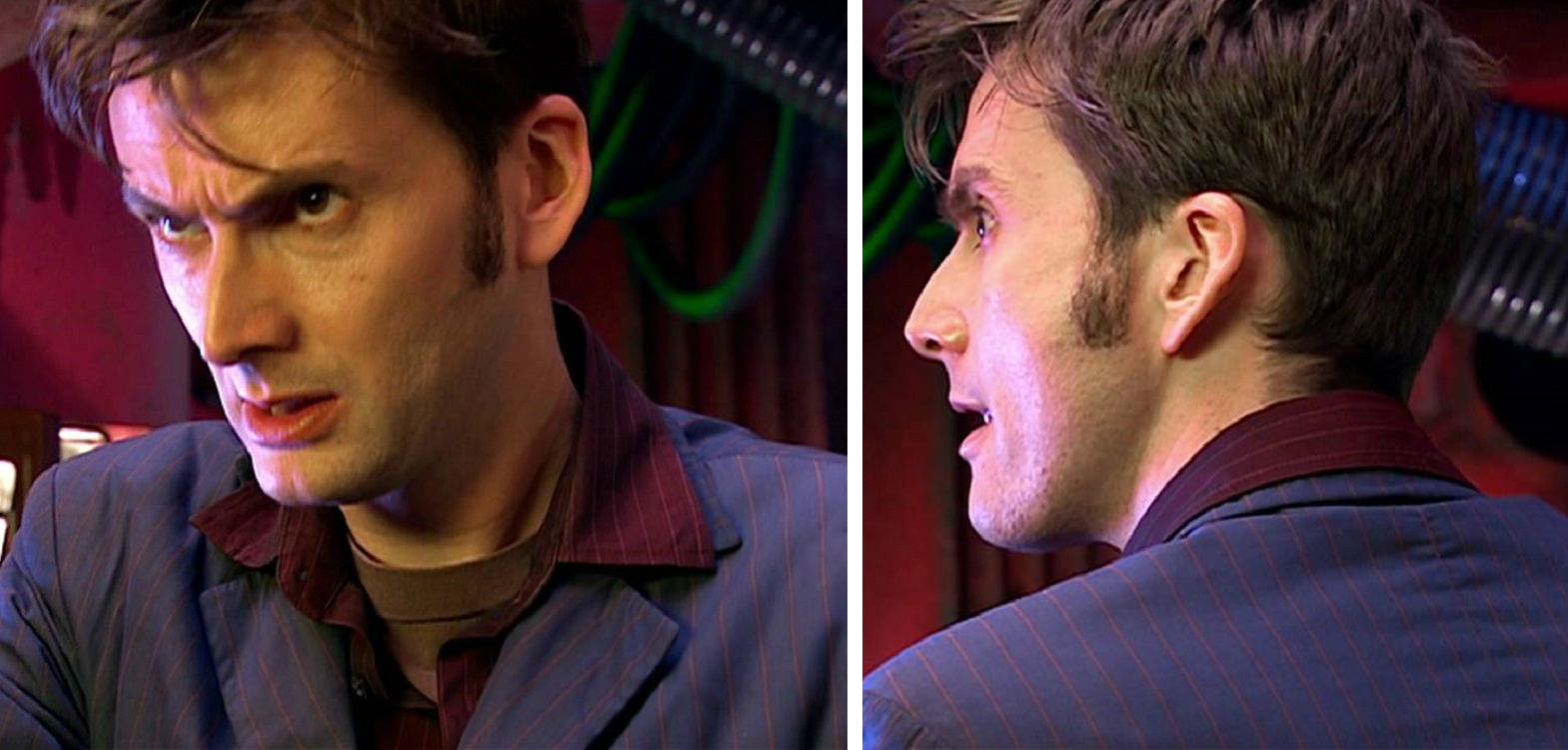 10th Doctor blue suit shirt layers