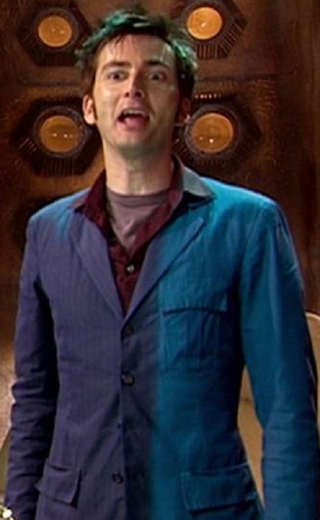 10th Doctor blue suit buttons