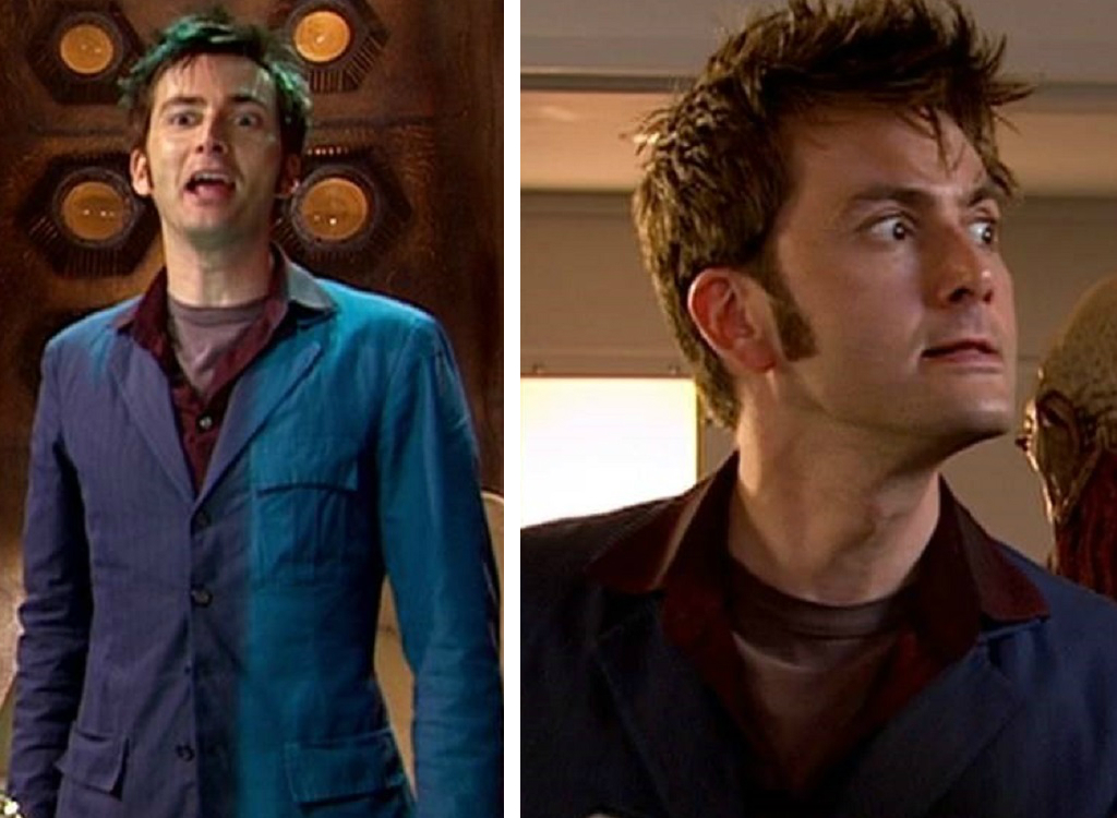 10th Doctor blue suit shirt layers