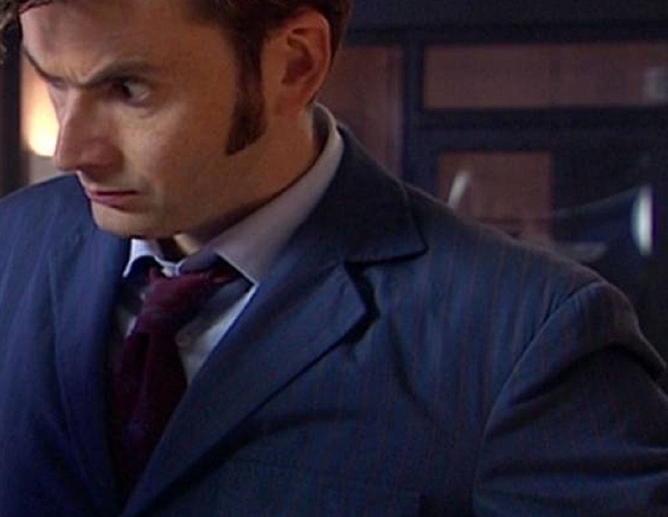 10th Doctor blue suit sleeves