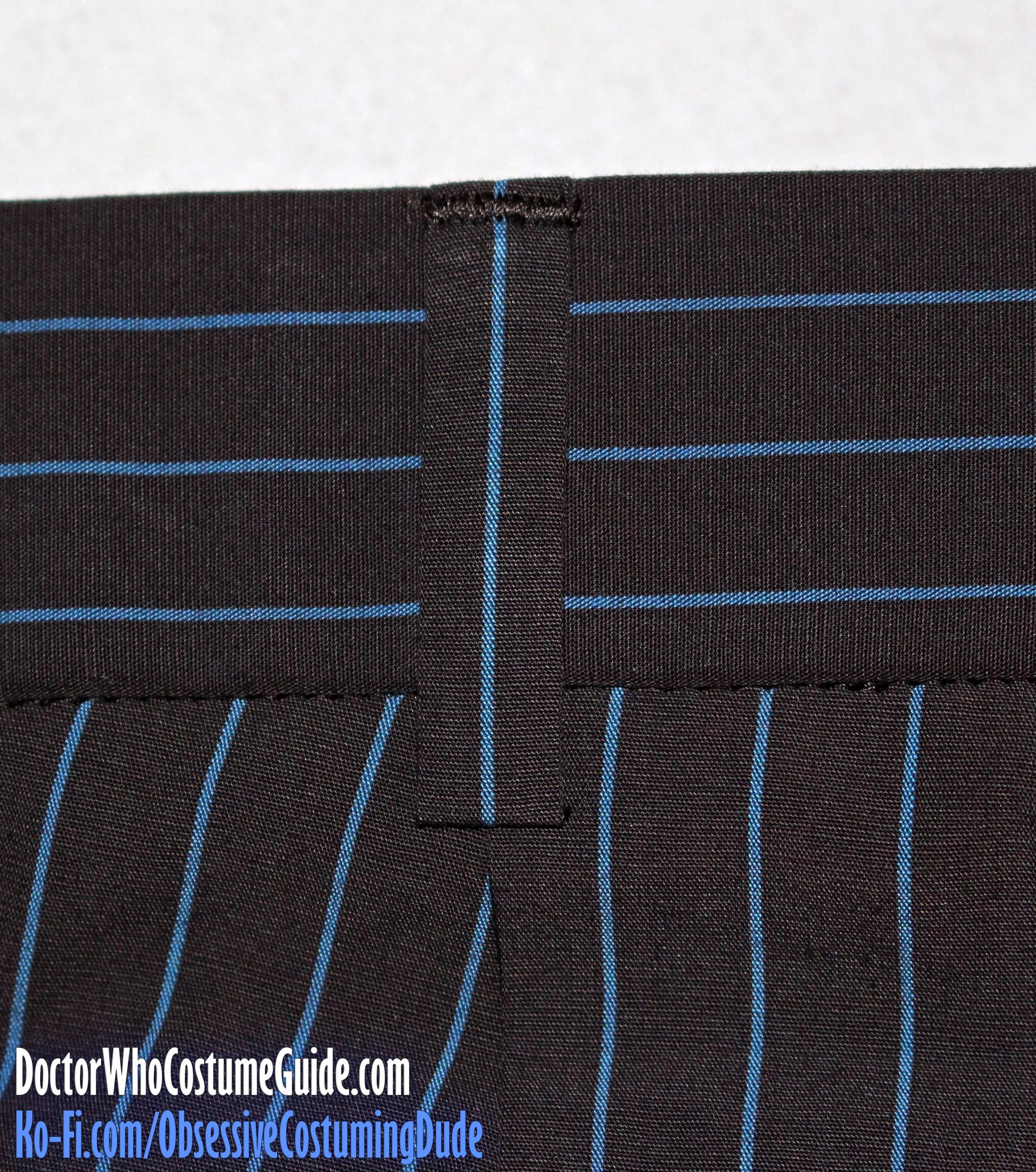 10th Doctor brown suit sewing tutorial - Doctor Who Costume Guide