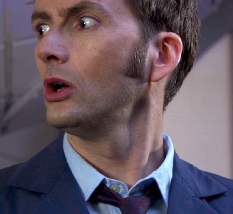 10th Doctor blue suit tie