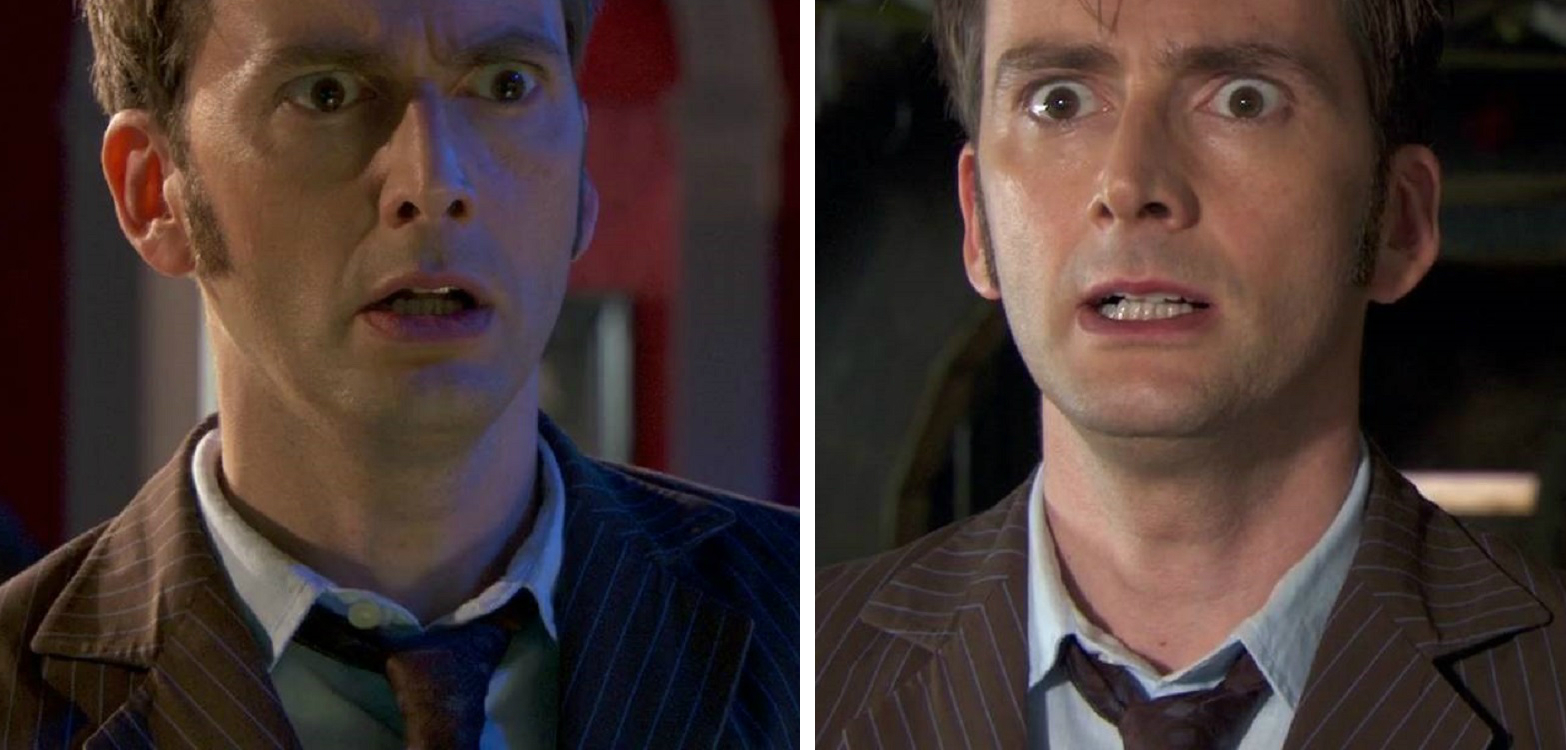 10th Doctor brown suit continuity errors