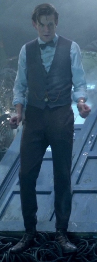 11th Doctor "scales" waistcoat appearances