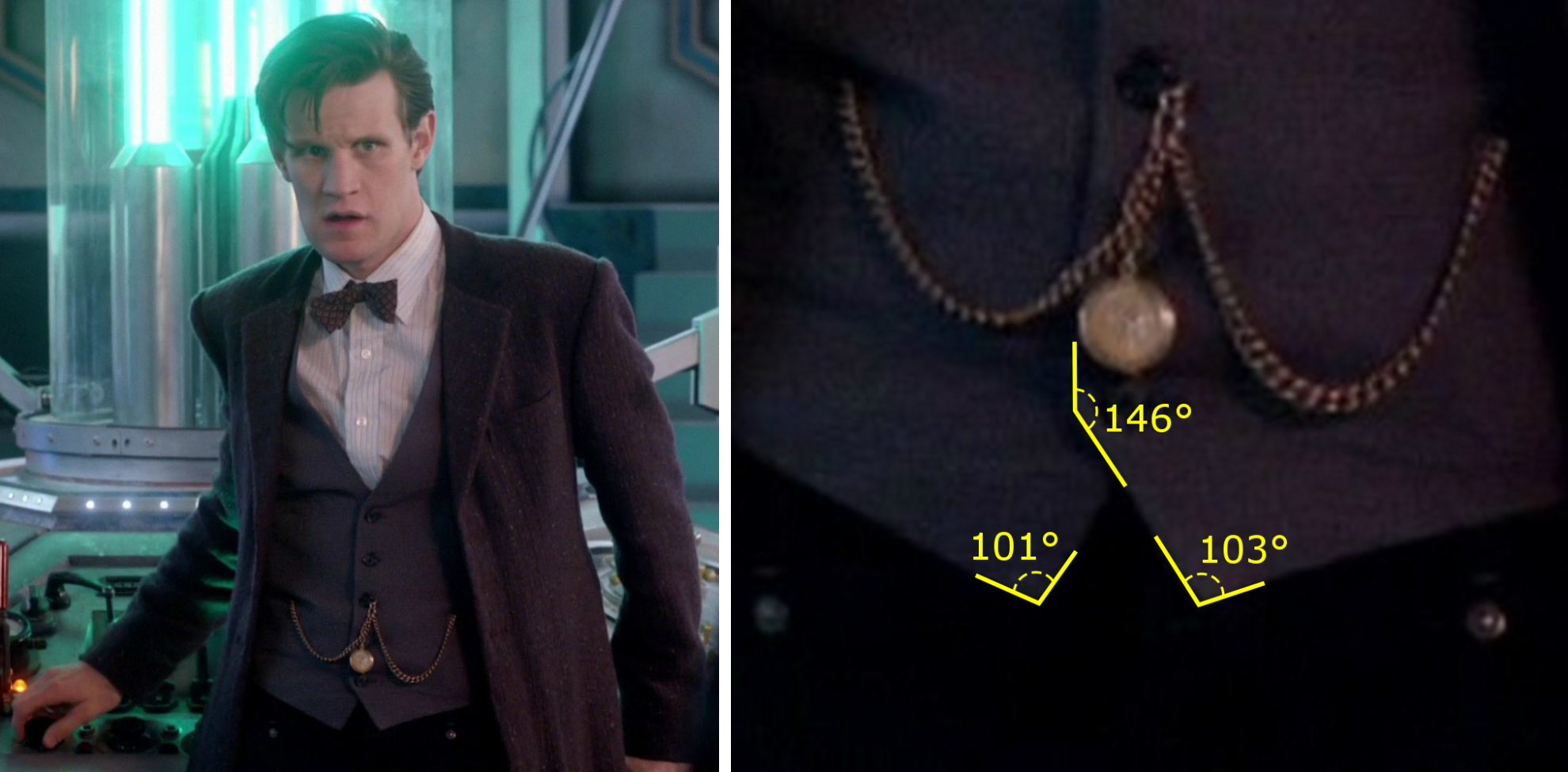 11th Doctor "scales" waistcoat style