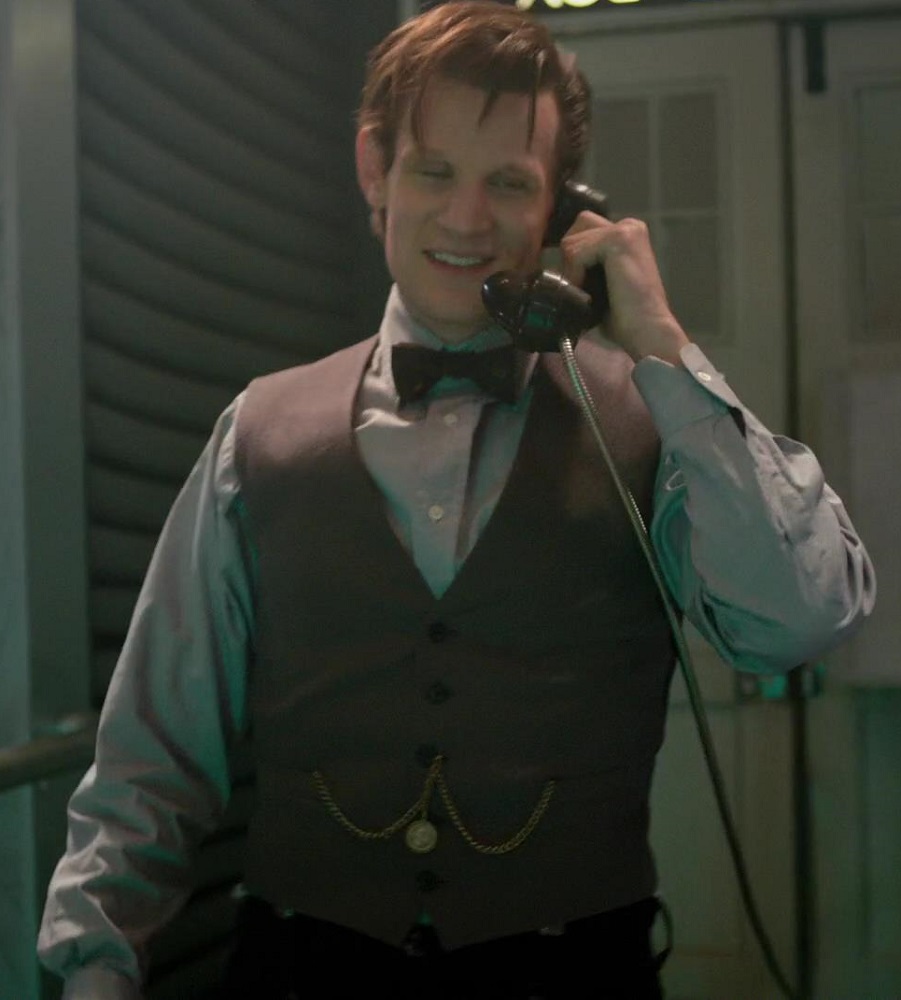 11th Doctor "scales" waistcoat analysis