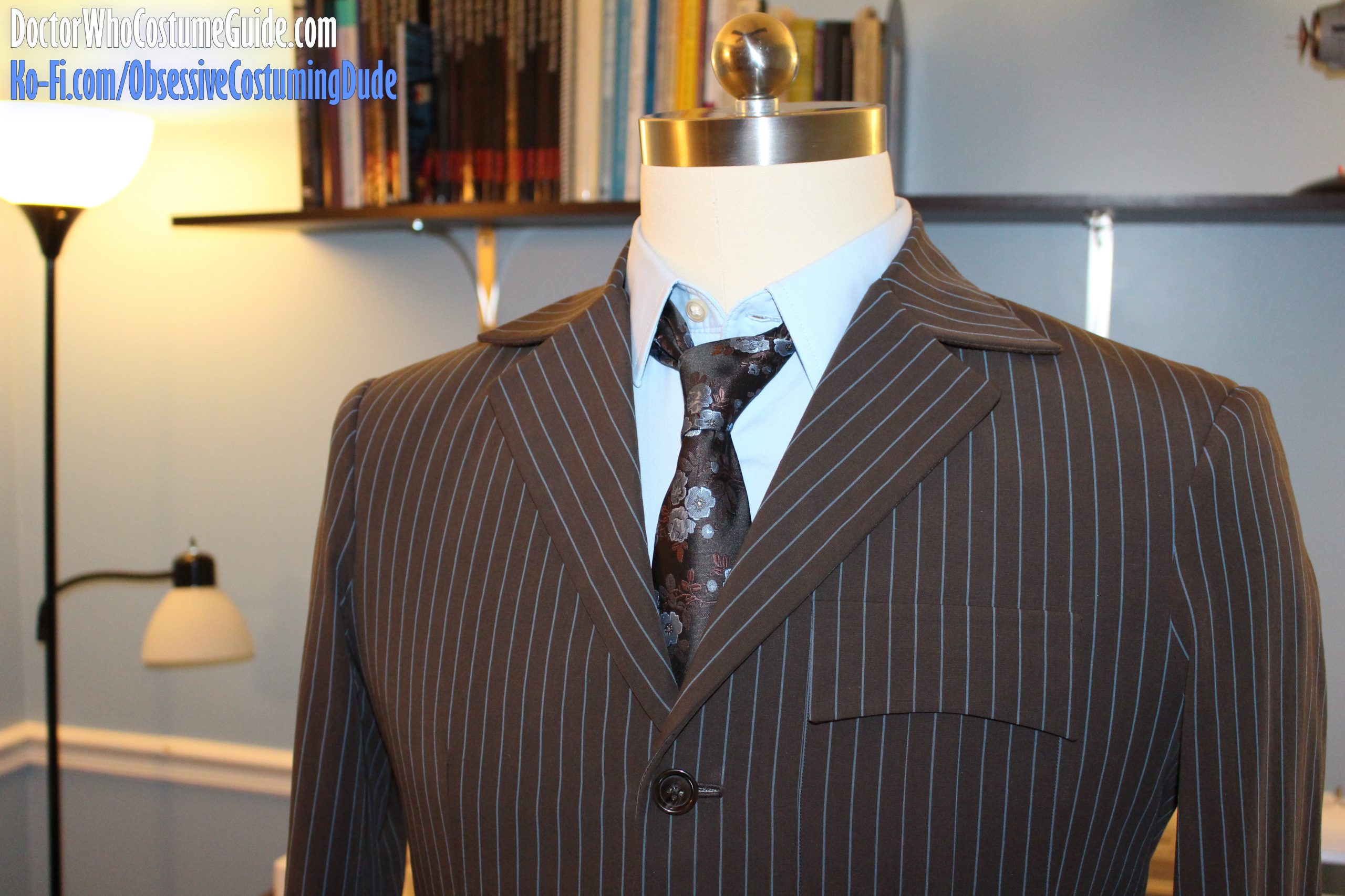 10th Doctor brown suit sewing tutorial - Doctor Who Costume Guide