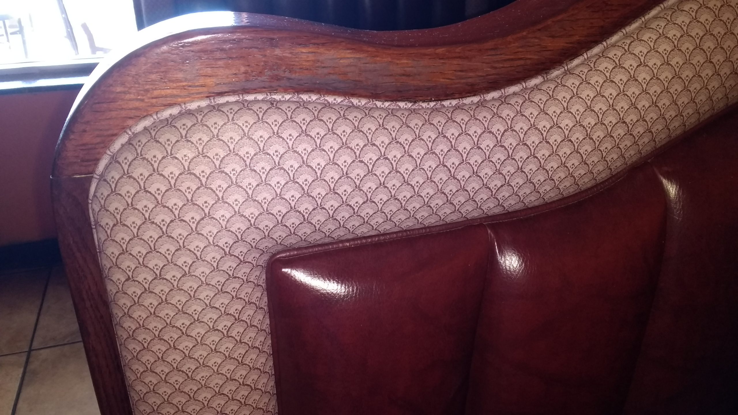 Restaurant upholstery fabric