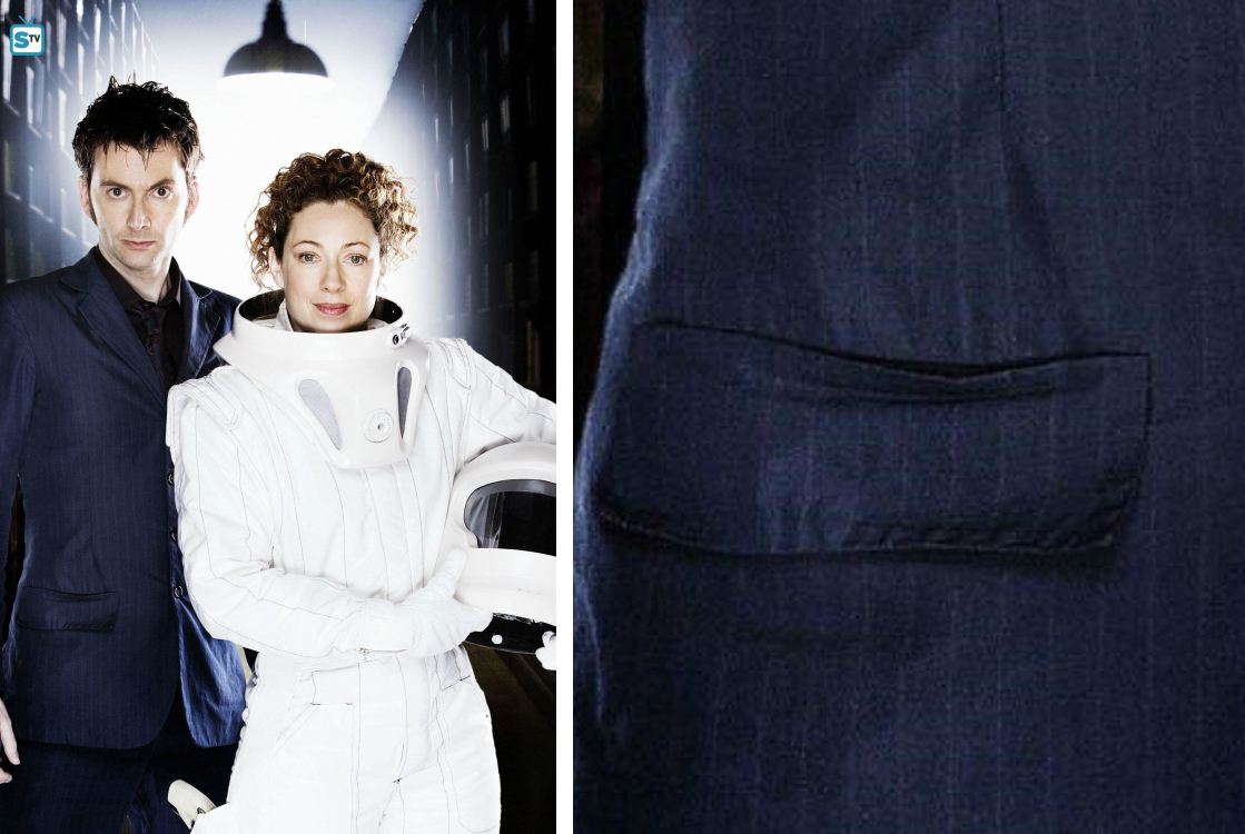 10th Doctor blue suit pocket
