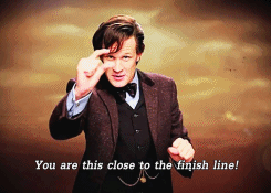 11th Doctor almost finished GIF