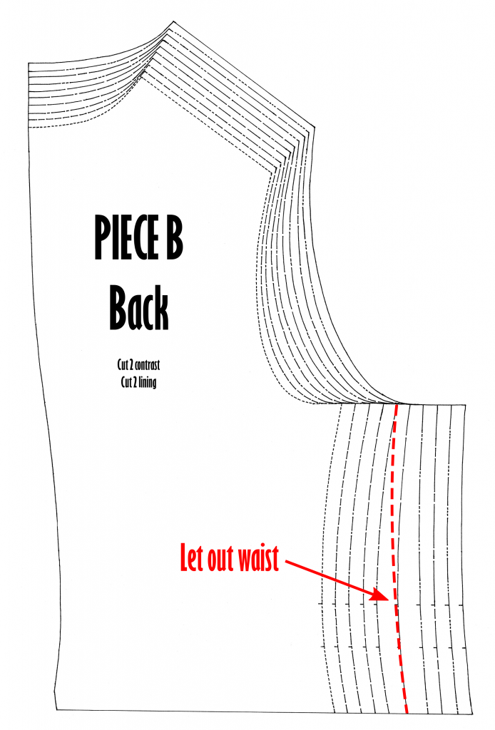 11th Doctor "scales" waistcoat sewing tutorial