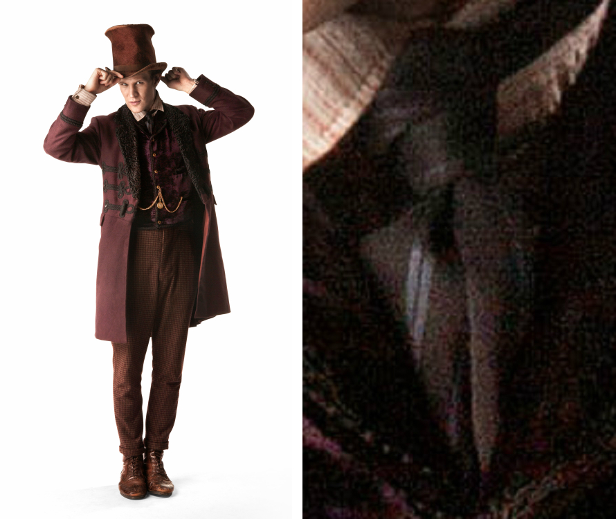 11th Doctor "Snowmen" costume analysis - necktie