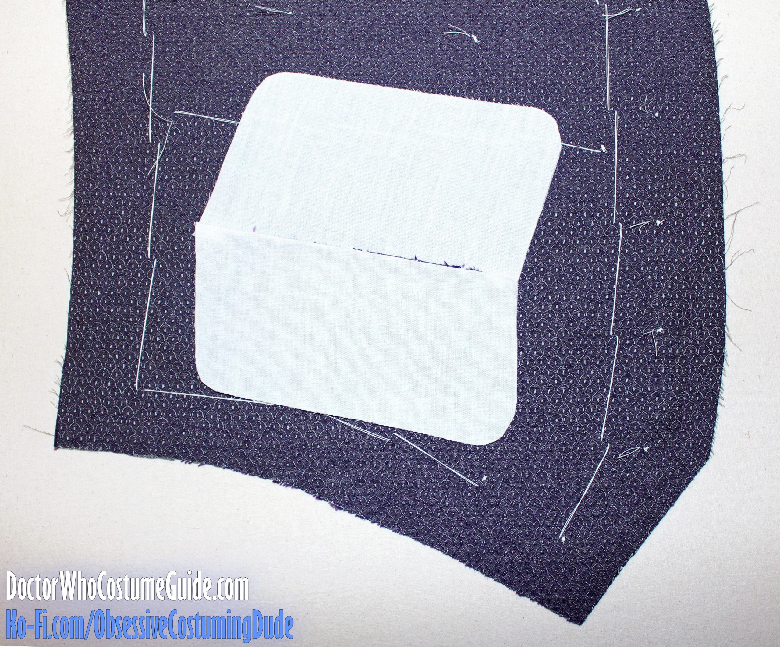 11th Doctor "scales" waistcoat sewing tutorial - Doctor Who Costume Guide