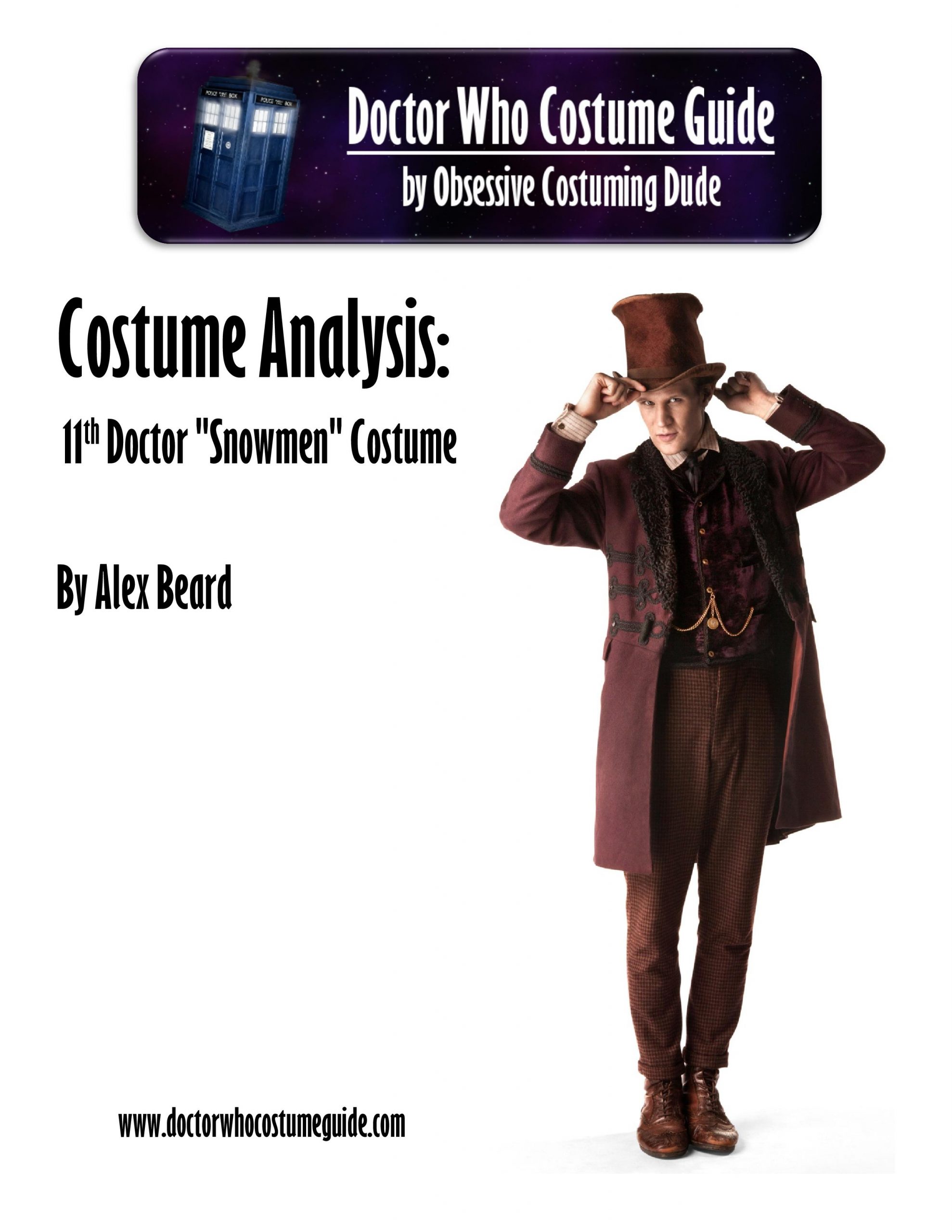 11th Doctor "Snowmen" costume analysis